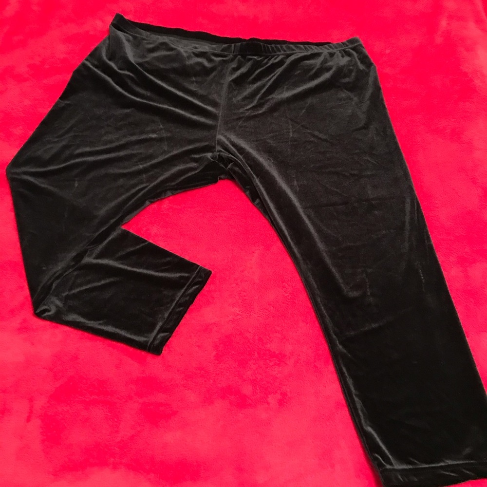 VELOUR LEGGINGS - Picture 2 of 3